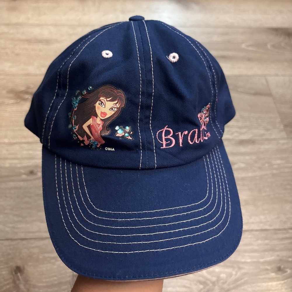 Bratz Navy Blue Cap with Pink Embroidery